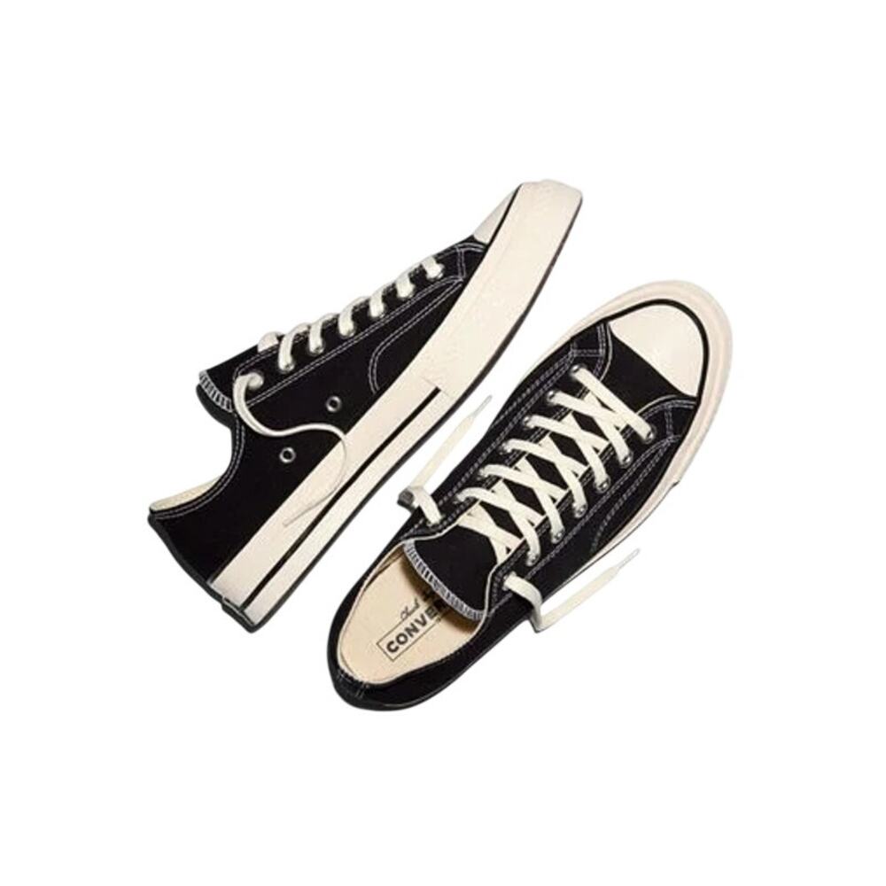 Converse Chuck 70 OX in Black/Black/Egret (Model: 162058C) - Picture 5 of 10